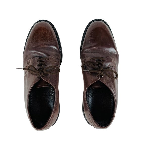 Hitchcock 150 Brown Leather Oxford Men\'s Wide Dress Shoes 13 3E main image 6
